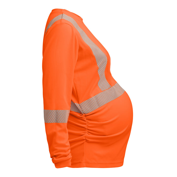 maternity-hivis-safety-shirt-pregnant-construction-worker-industrial-worker-compliant-ppe